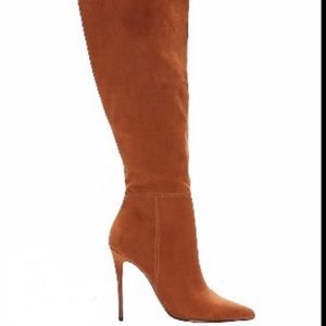 Express Women’s Knee High Asymmetrical Boots